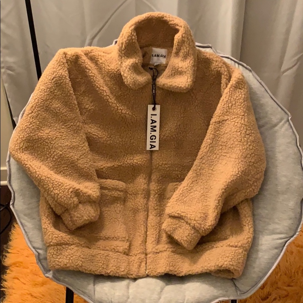 I.AM.GIA Pixie Coat Carmel